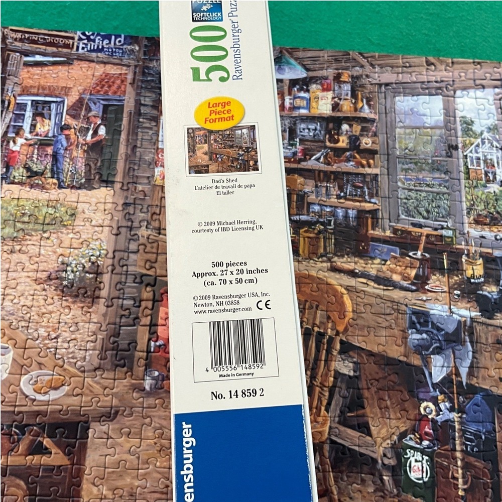Ravensburger Puzzle - Cozy Retreat 500 pieces Complete - Picture 4 of 7